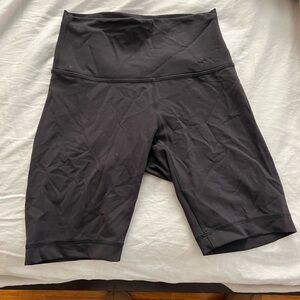 Lululemon biker shorts, size 4 worn two times